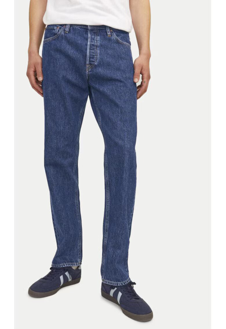 Jack and Jones Blugi barbati - 304376160 - Bumbac/Bumbac - Albastru - Albastru