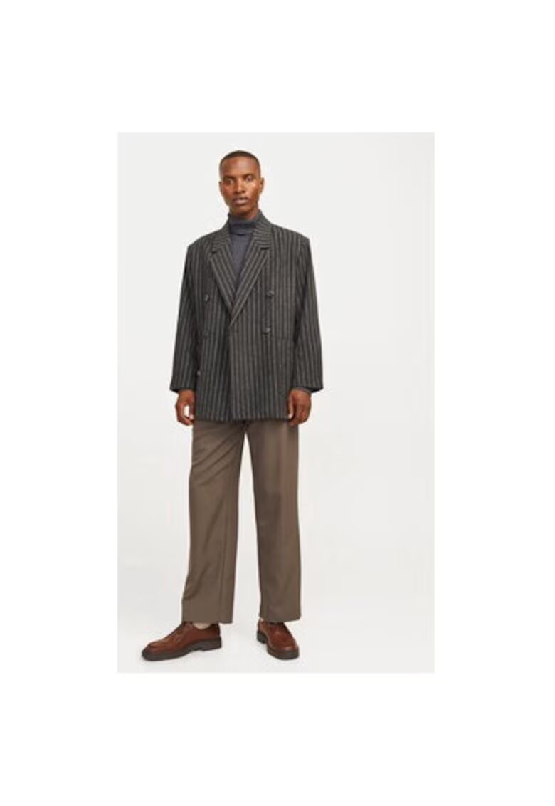 Jack and Jones Bluza barbati - 304514180 - Bumbac organic - Gri - Gri