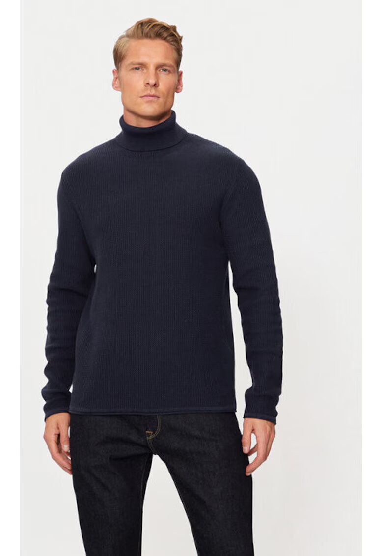 Jack and Jones Bluza barbati - 304514692 - Bumbac organic/Bumbac - Albastru - Albastru