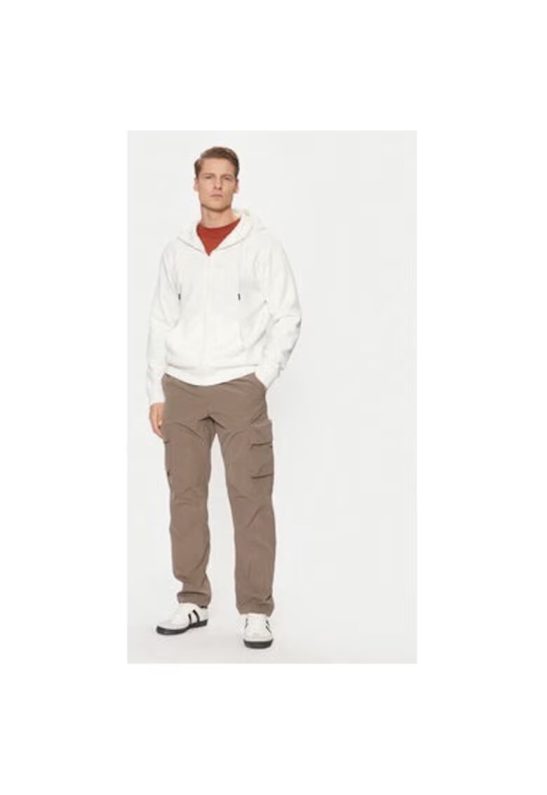 Jack and Jones Bluza barbati - 304782497 - Poliester/Bumbac - Alb - Alb