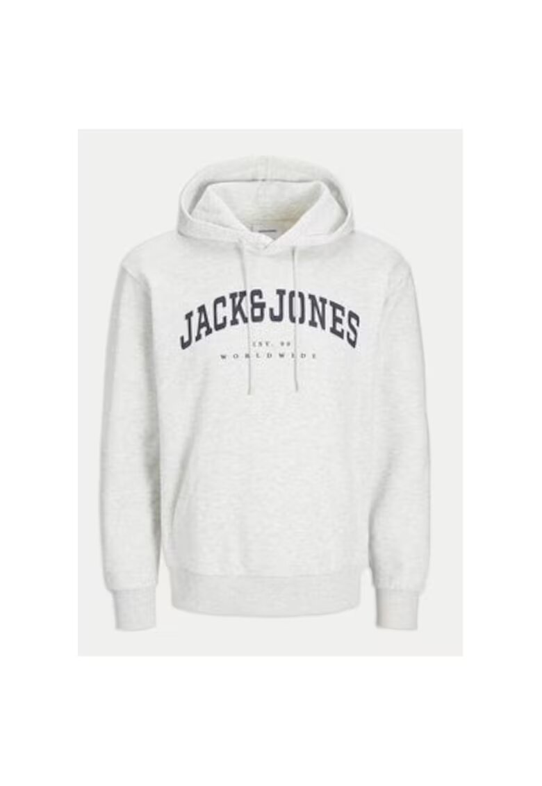 Jack & Jones Bluza barbati - 304782589 - Bumbac/Poliester - Gri - Gri