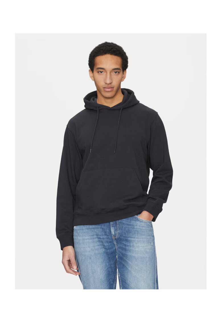 Jack and Jones Bluza barbati - 304782626 - Bumbac/Poliester - Albastru - Albastru
