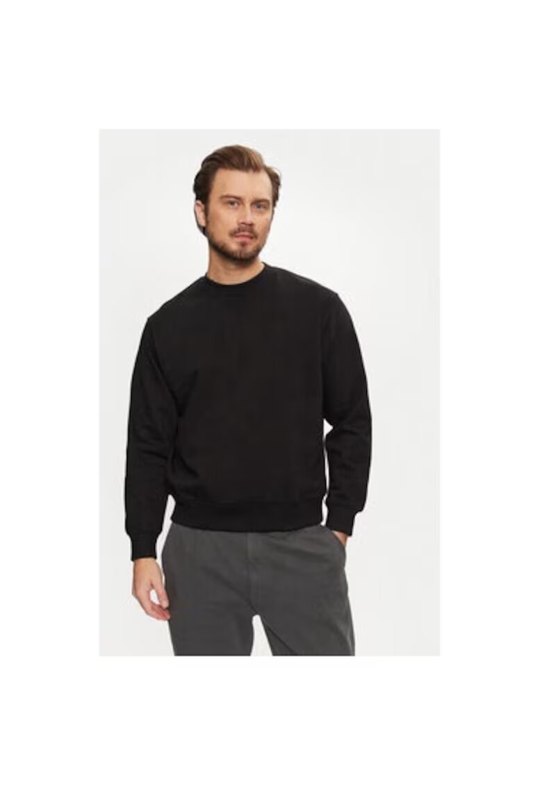 Jack & Jones Bluza barbati - 304782718 - Bumbac/Poliester - XS INTL - Negru
