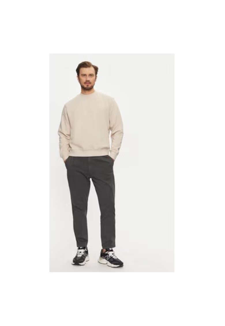 Jack and Jones Bluza barbati - 304782725 - Bumbac/Poliester - Bej - Bej