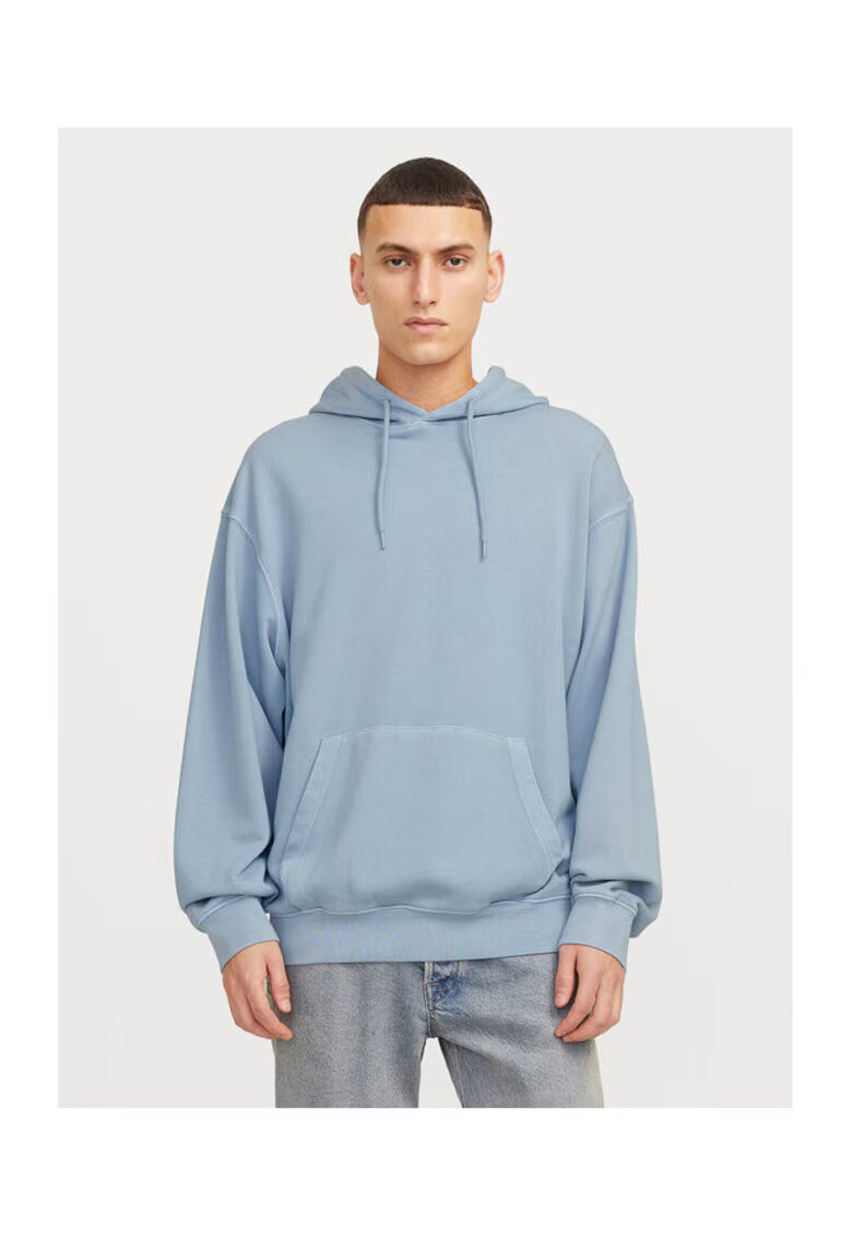 Jack and Jones Bluza barbati - 304782992 - Bumbac - Albastru - Albastru