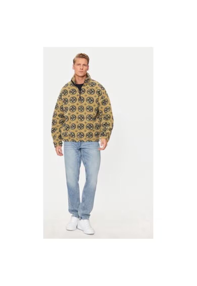 Jack and Jones Bluza barbati - 304957345 - Poliester - Maro - Maro