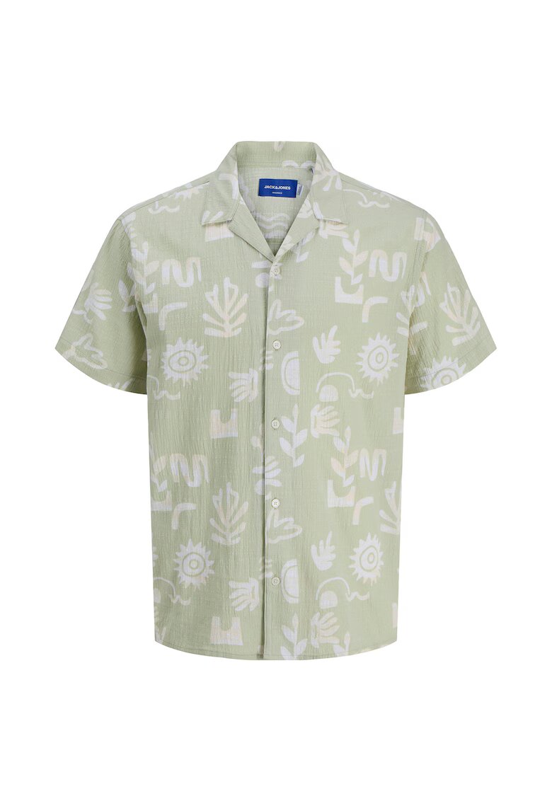 Jack and Jones Camasa baieti Jack Jones Junior - 12277298 - Bumbac - Verde - Verde