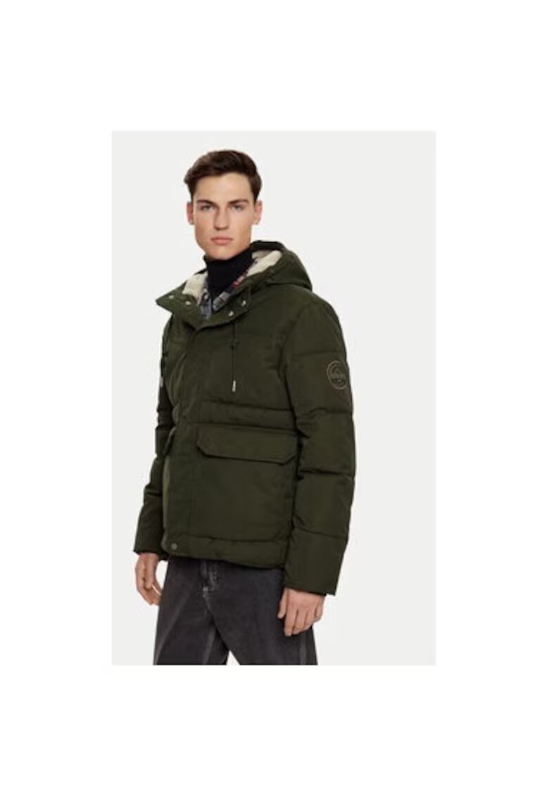 Jack and Jones Geaca barbati - 304370236 - Poliester - Verde - Verde