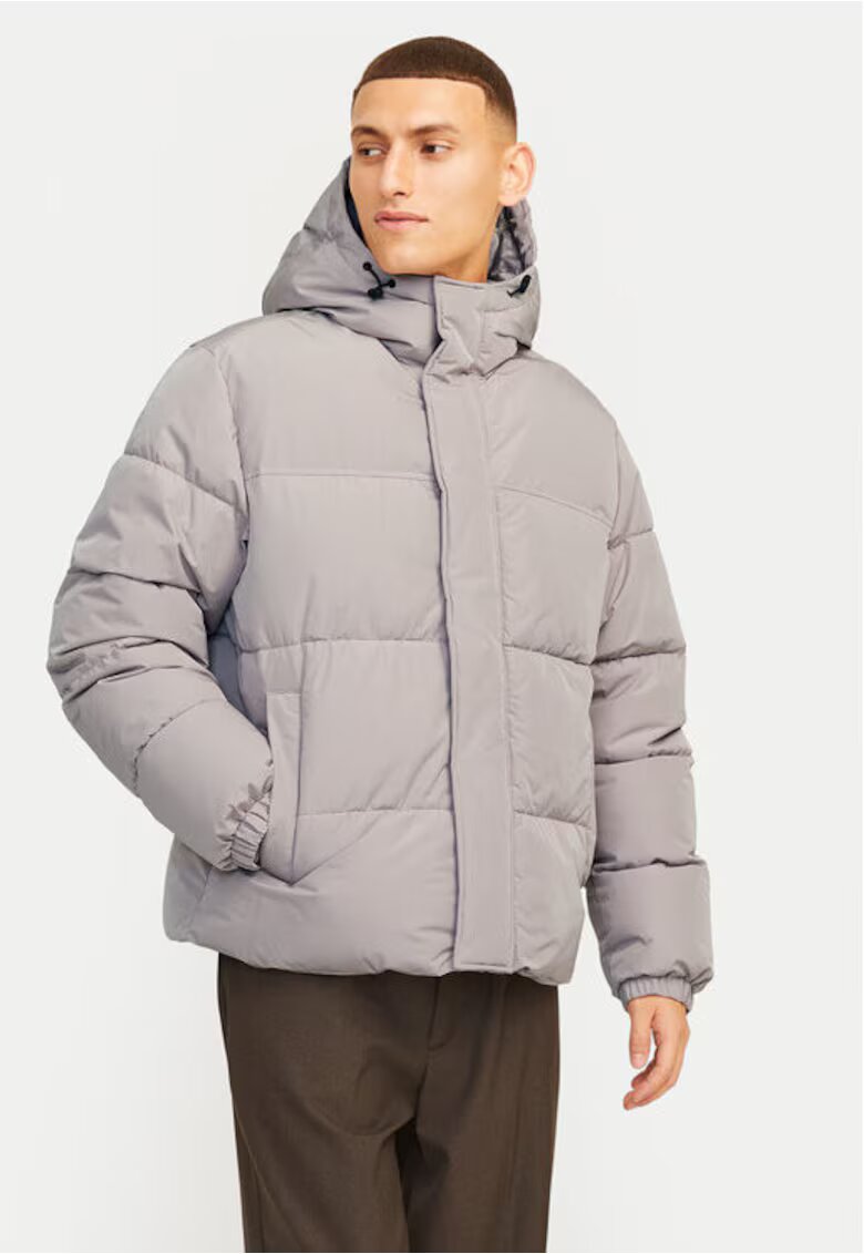 Jack and Jones Geaca barbati - 304513930 - Poliester - Gri - Gri