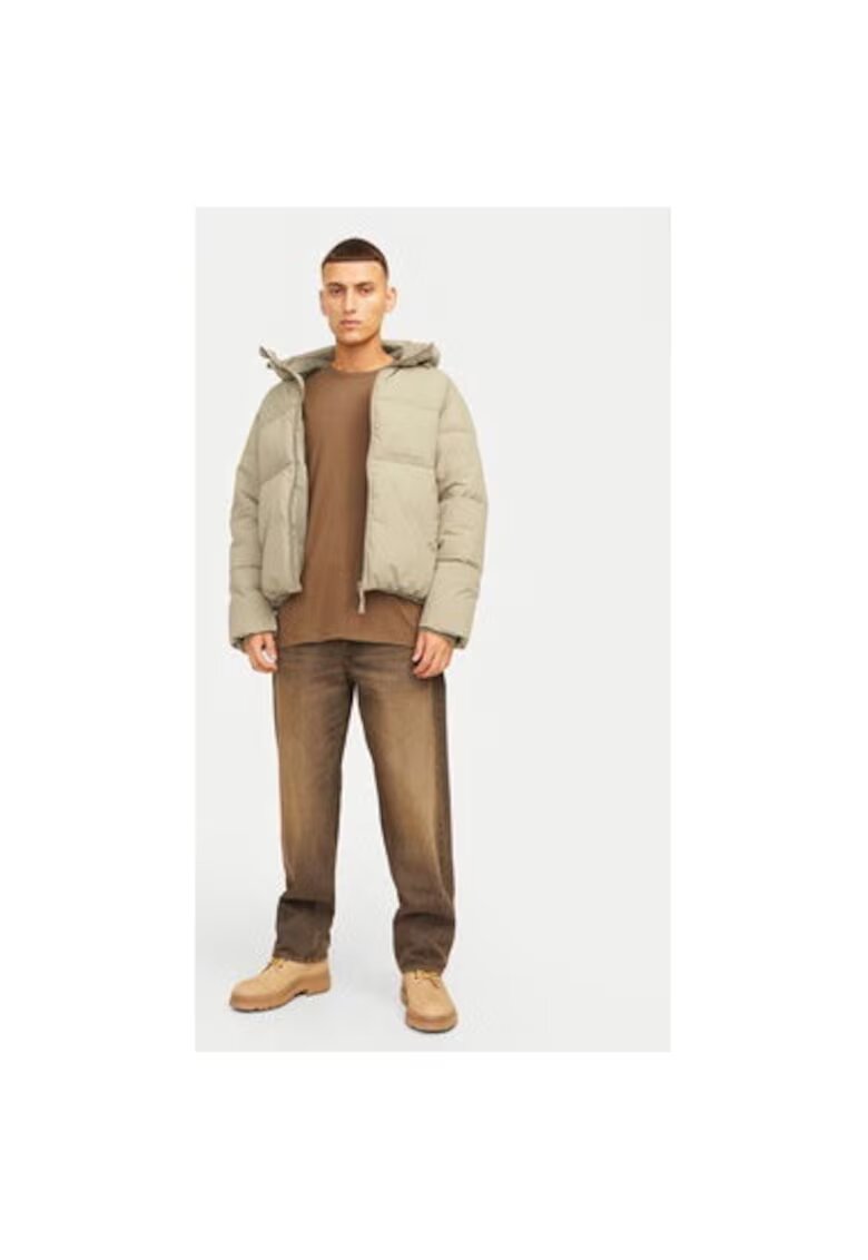 Jack and Jones Geaca barbati - 304516443 - Poliester - Bej - Bej
