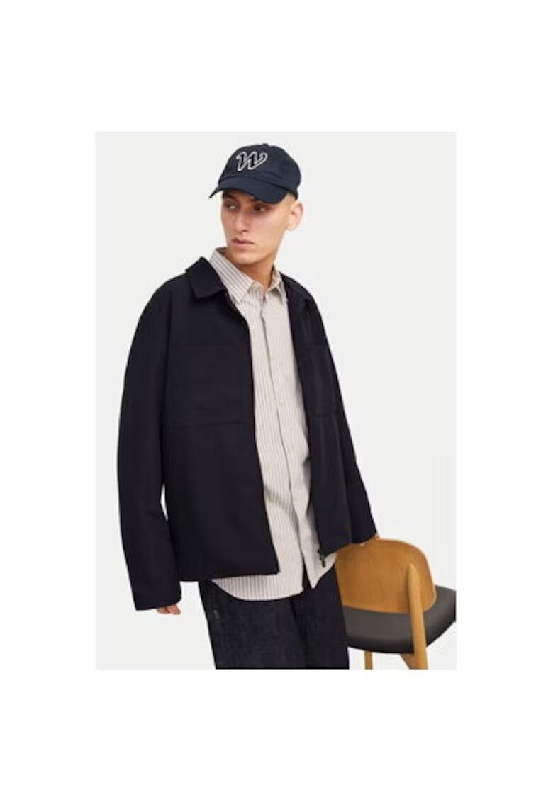 Jack and Jones Geaca barbati - 304783586 - Poliester reciclat/Poliester - Negru - Negru