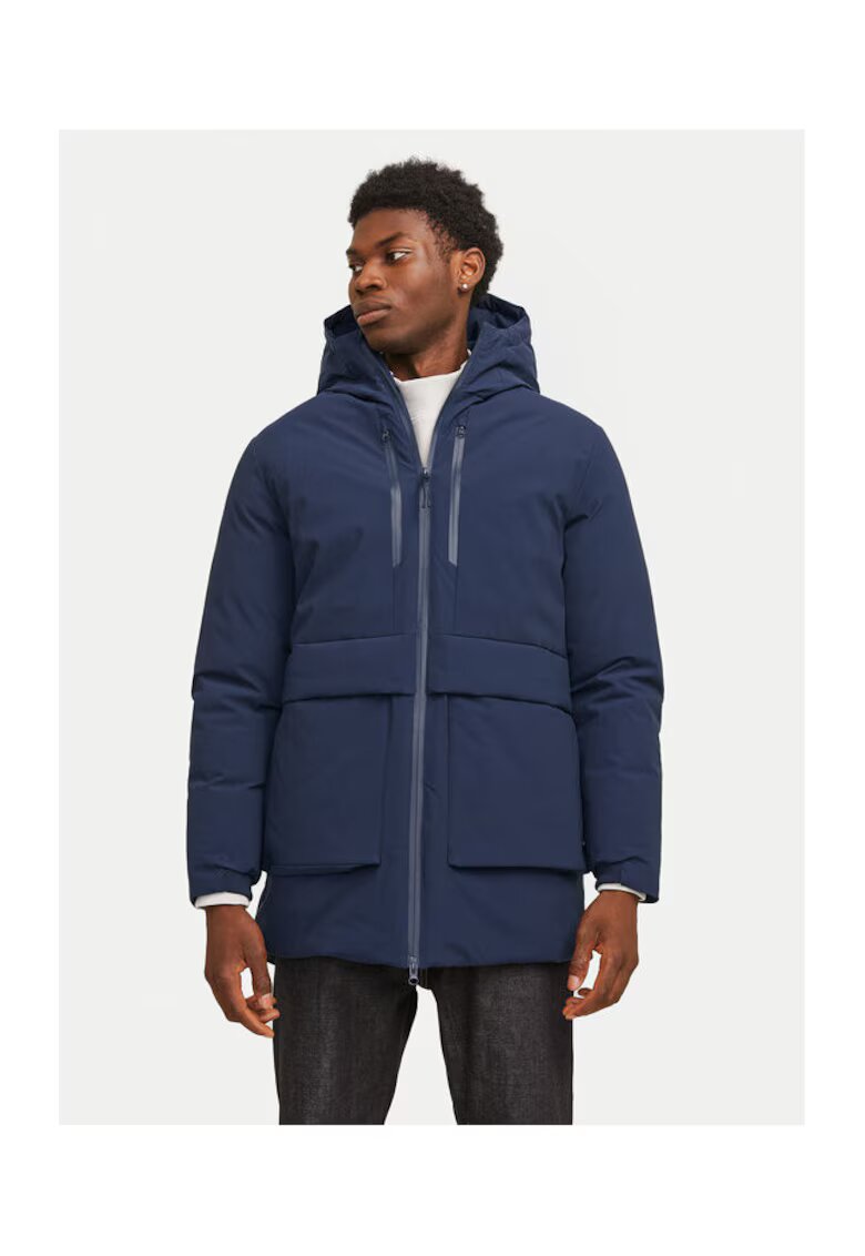 Jack and Jones Jacheta barbati - 304368905 - Poliester - Albastru - Albastru
