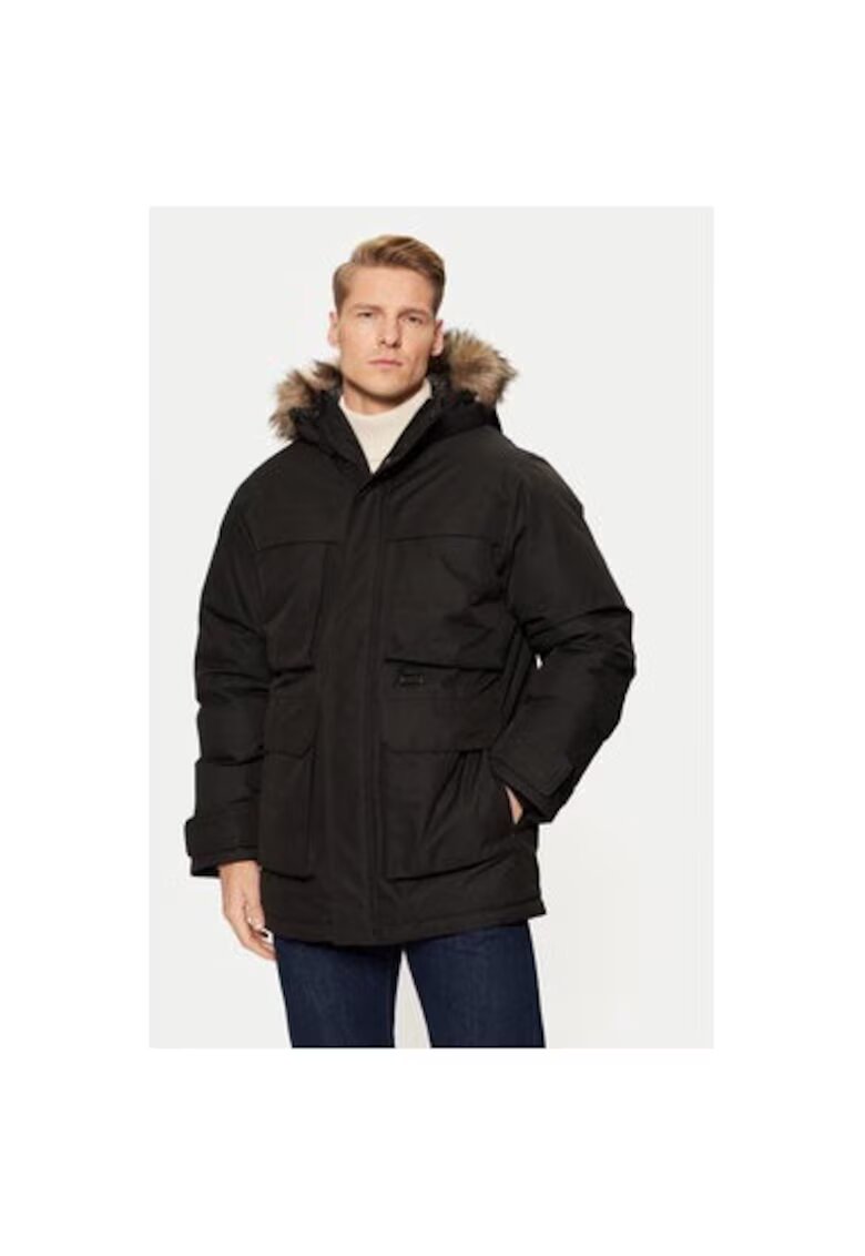 Jack & Jones Jacheta barbati - 304370182 - Poliester - Negru - Negru