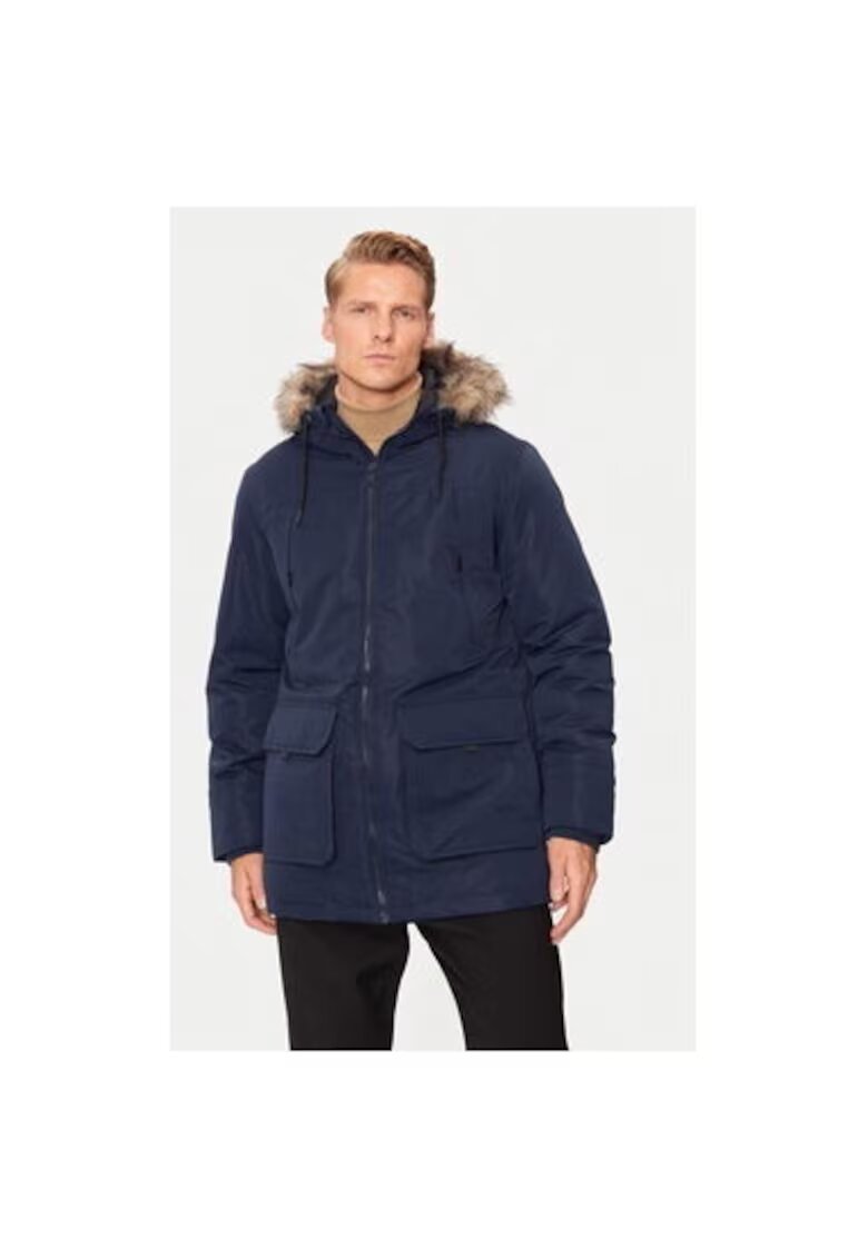 Jack and Jones Jacheta barbati - 304514302 - Poliester - Albastru - Albastru