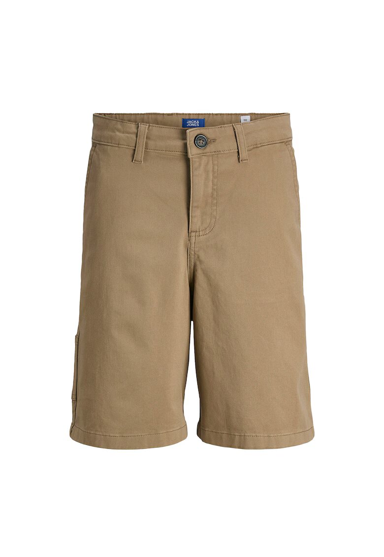 Jack and Jones Pantaloni scurti baieti Jack Jones Junior - 12268938 - Bumbac - Maro - Maro