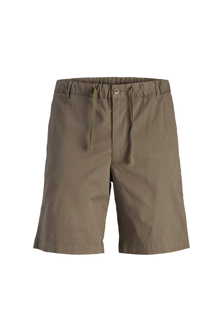 Jack and Jones Pantaloni scurti baieti Jack Jones Junior - 12275013 - Bumbac - Maro - Maro