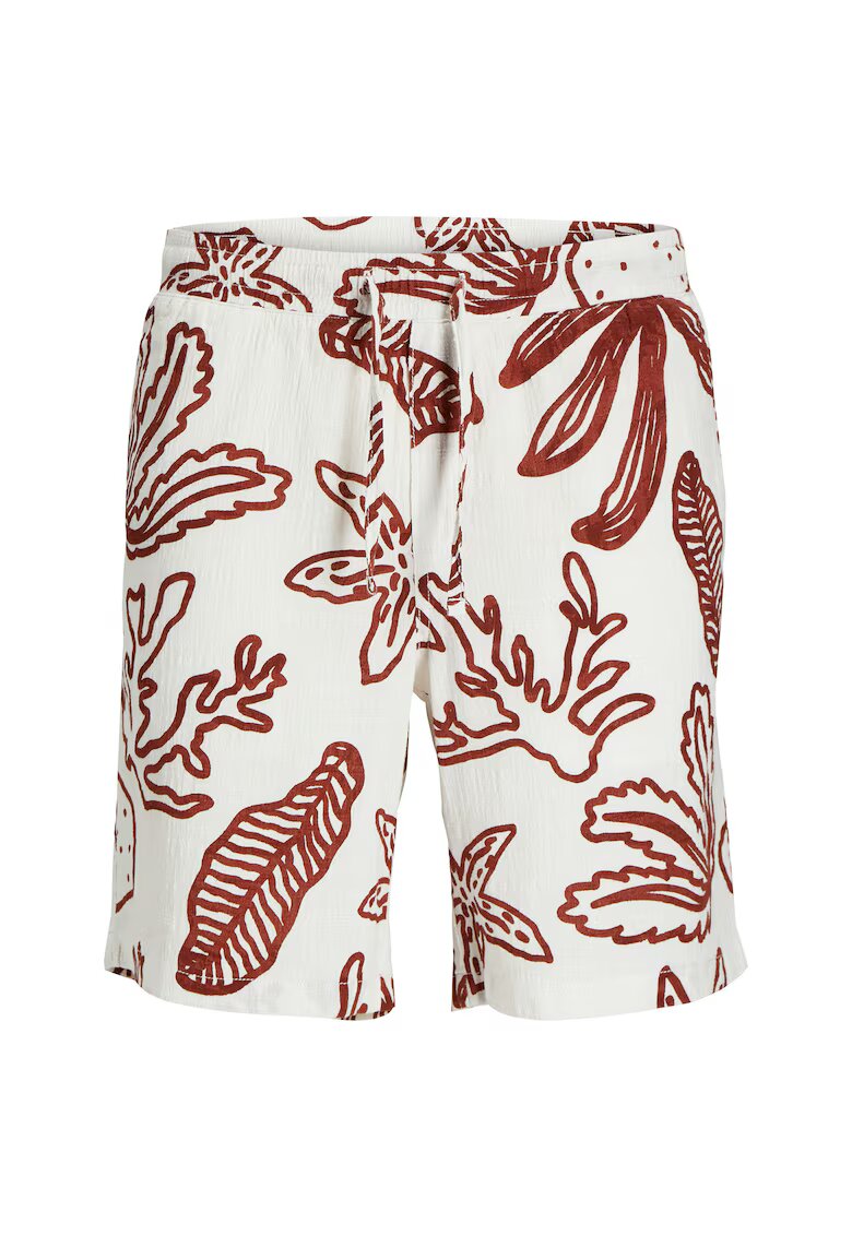 Jack and Jones Pantaloni scurti baieti Jack Jones Junior - 12277599 - Bumbac - Ecru - Ecru