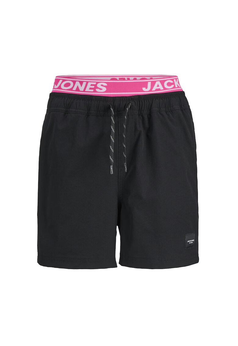 Jack and Jones Pantaloni scurti de baie baieti Jack Jones Junior - 12273848 - Poliester reciclat/Poliester - Negru - Negru