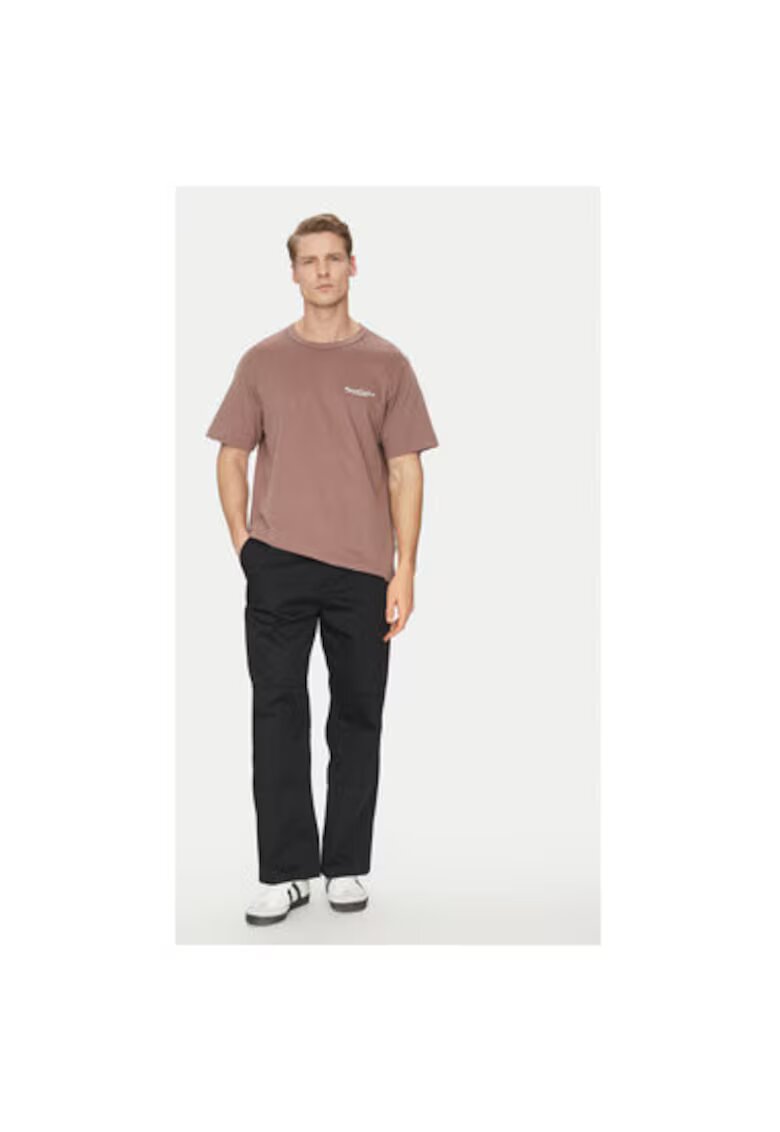 Jack and Jones Tricou barbati - 304778391 - Bumbac - Maro - Maro
