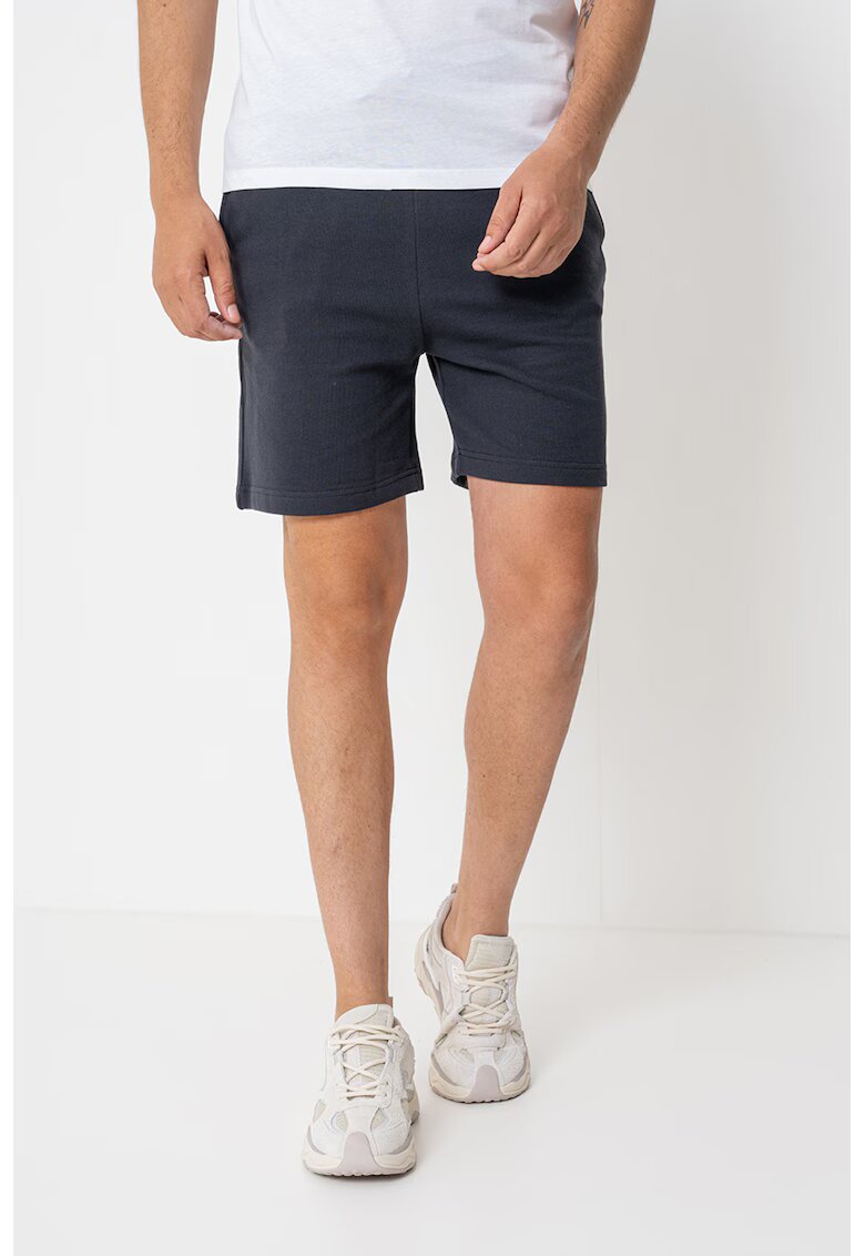 Jack & Jones Bermude cu snur de ajustare - Negru stins
