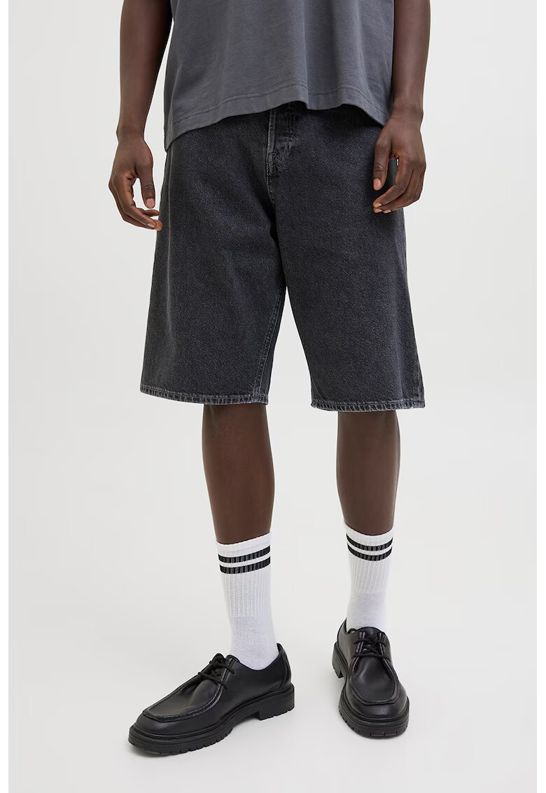 Jack  Jones Bermude din denim - Gri antracit