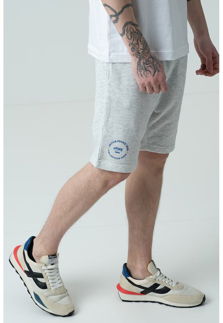 Jack & Jones Bermude sport Gordon Simon - Gri melange