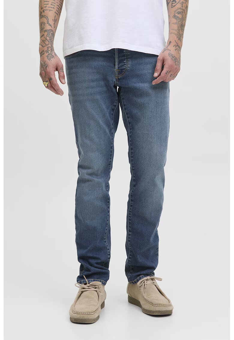 Jack  Jones Blugi cu croiala dreapta - Albastru inchis