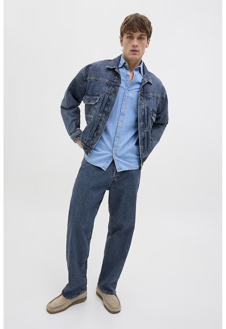 Jack  Jones Blugi lejeri cu buzunare - Albastru