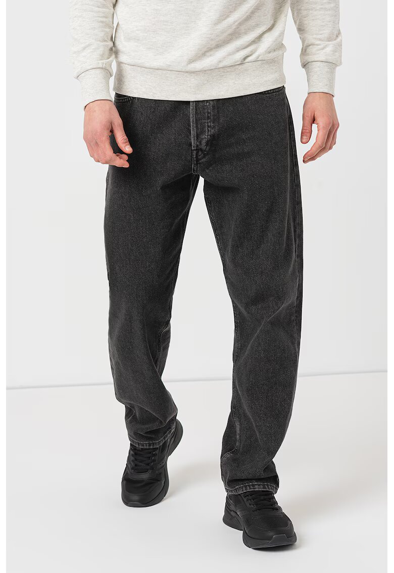 Jack  Jones Blugi lejeri cu talie joasa - Negru stins