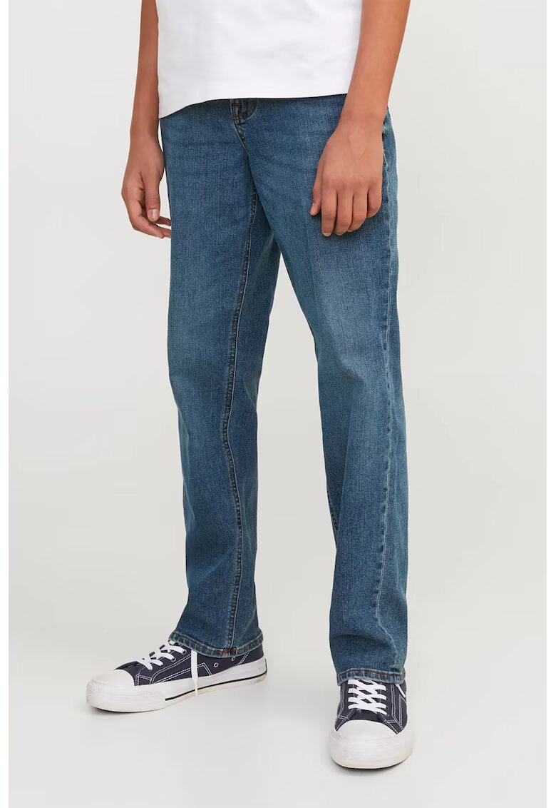 Jack & Jones Blugi regular fit cu aspect decolorat - Albastru inchis