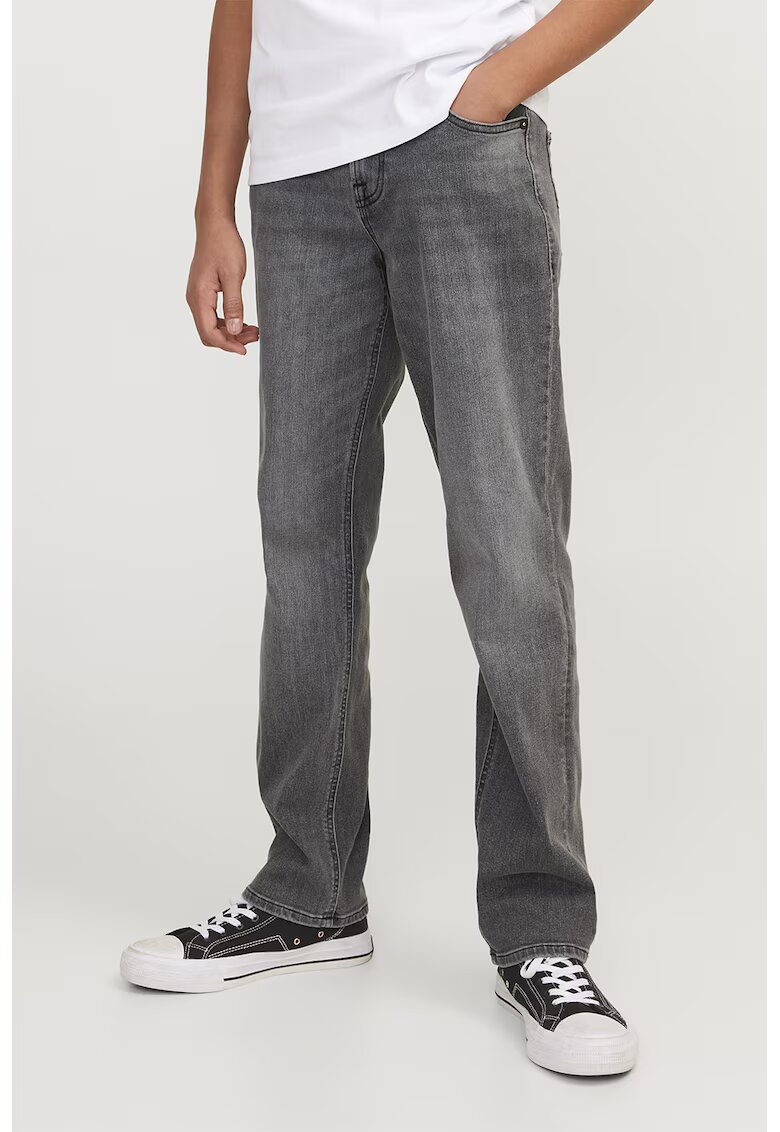 Jack & Jones Blugi regular-fit cu aspect decolorat Clark - Gri inchis