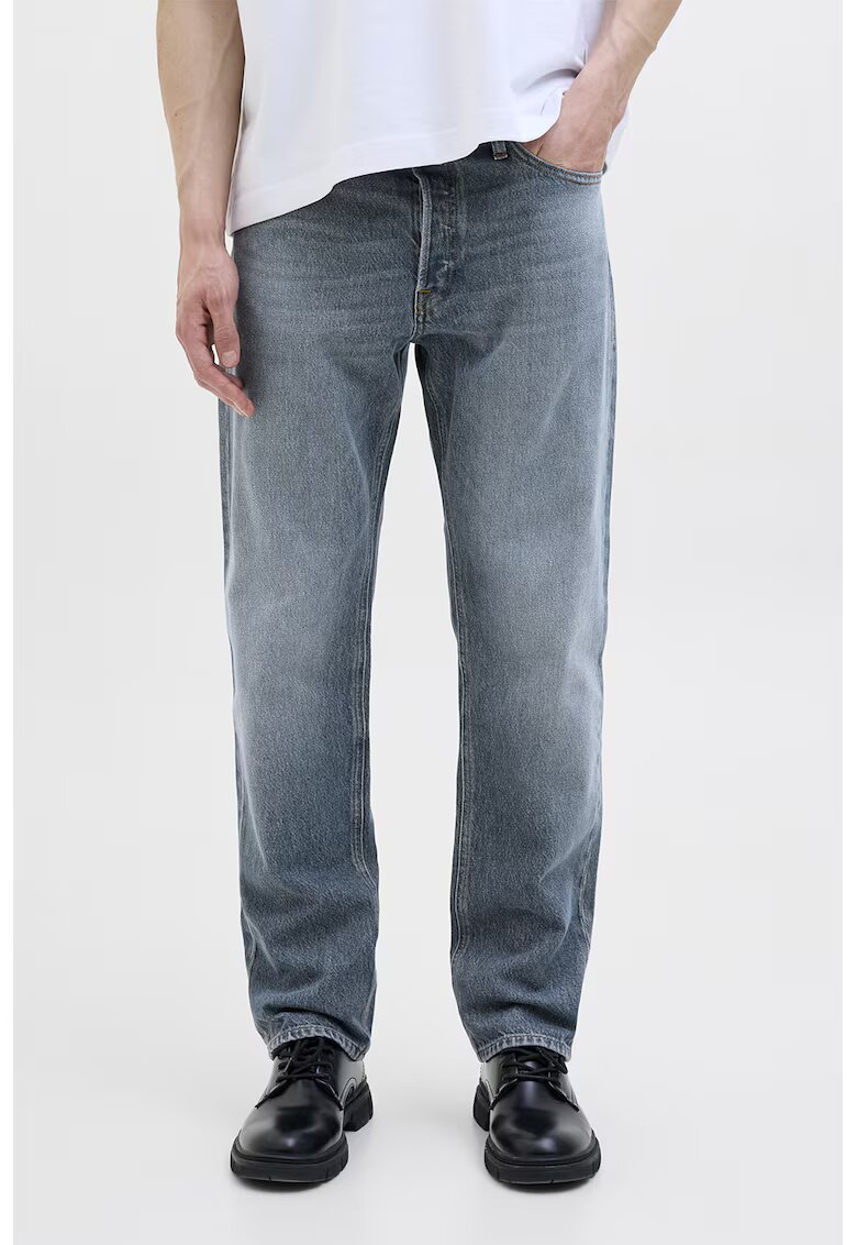 Jack  Jones Blugi relaxed-fit din denim - Albastru inchis