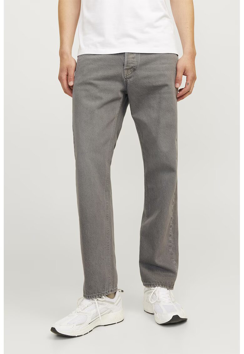 Jack & Jones Blugi relaxed fit JJICHRIS JJCOOPER AM 900 - Gri melange