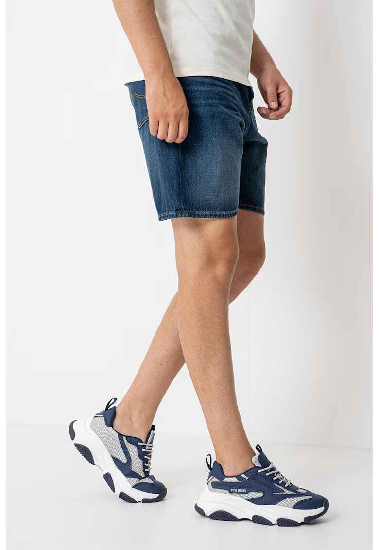 Jack  Jones Blugi scurti cu croiala dreapta - Albastru inchis