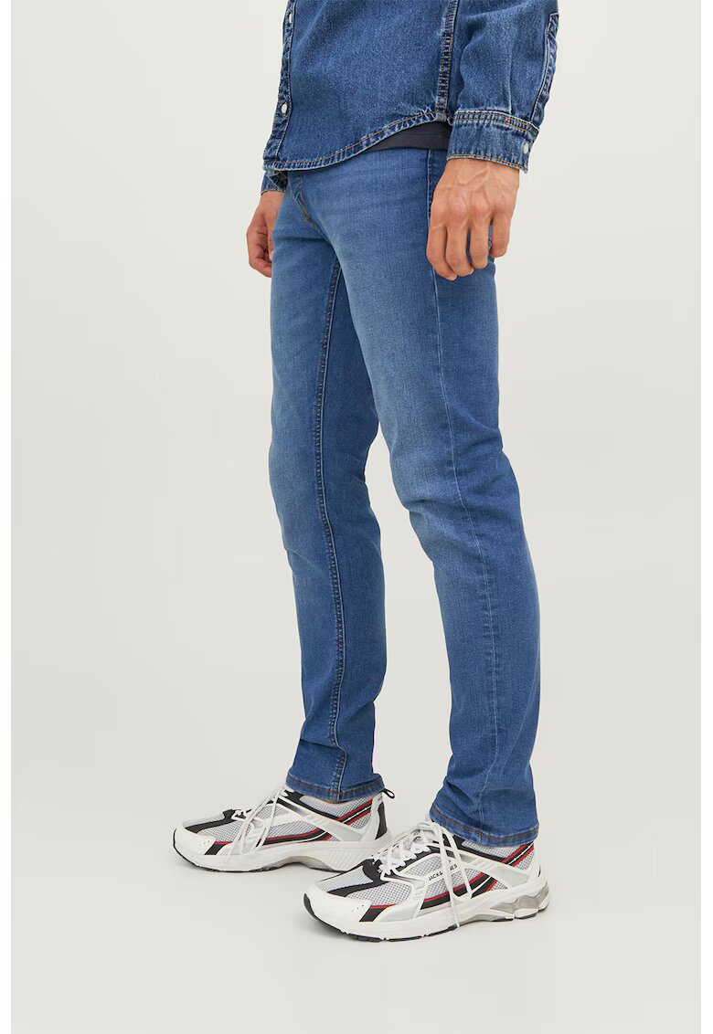 Jack  Jones Blugi slim fit Glenn - Albastru melange