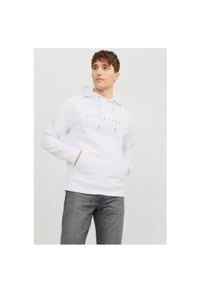Jack  Jones Bluza barbati Jack Jones - 12233972 - Poliester/Bumbac - 3XL INTL - Alb