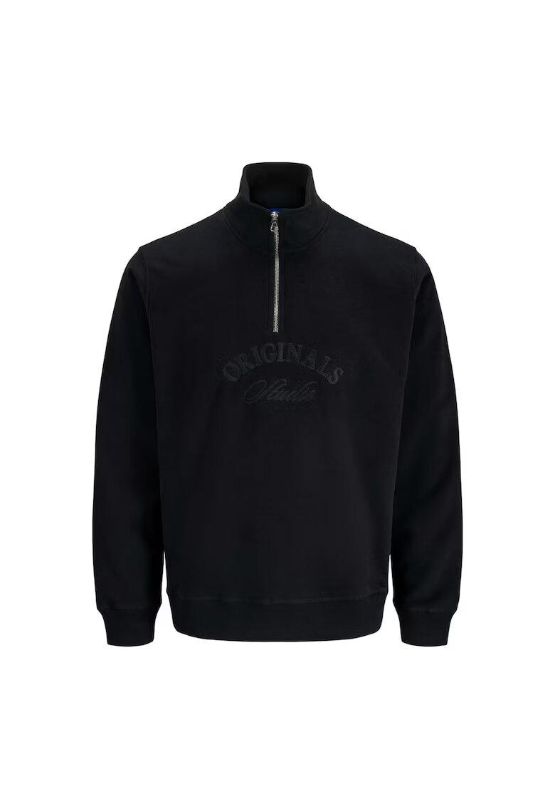 Jack & Jones Bluza JACK &JONES Bleeker Branding HN HZ PLS 52290 - Negru