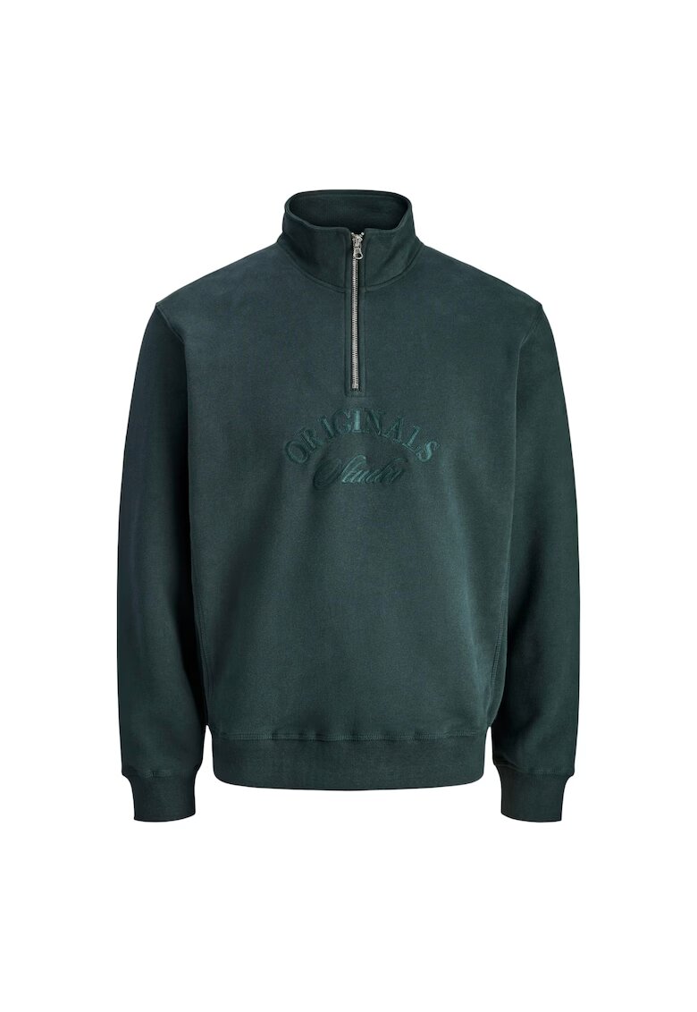 Jack & Jones Bluza JACK &JONES Bleeker Branding HN HZ PLS 52292 - Verde