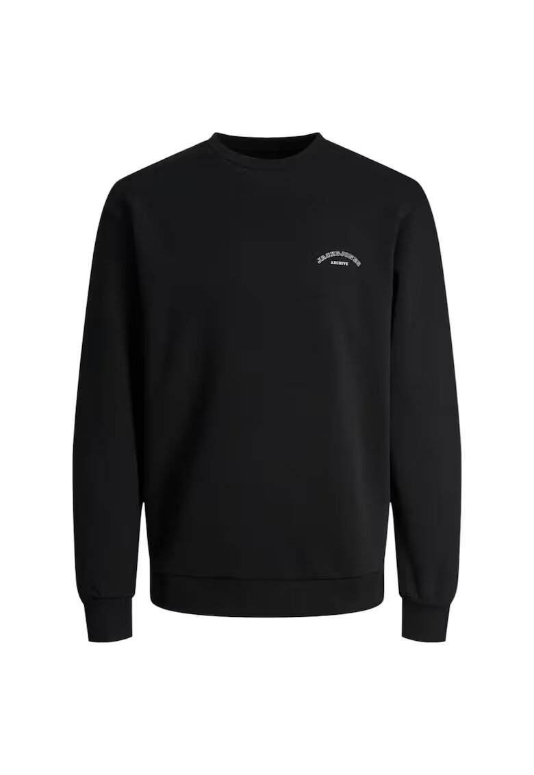 Jack & Jones Bluza JACK &JONES College Logo Crew PLS 53559 - Negru