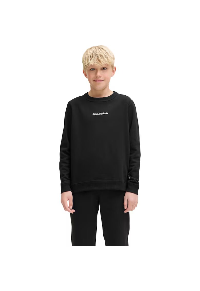 Jack  Jones Bluza JACK &JONES Norrebro EMB JNR 47471 - Negru