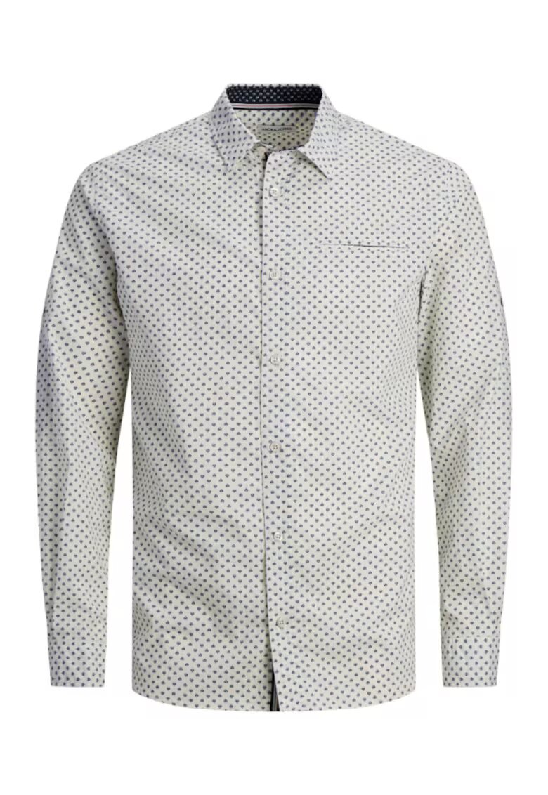 Jack  Jones Camasa barbati - 302306053 - Bumbac - Alb