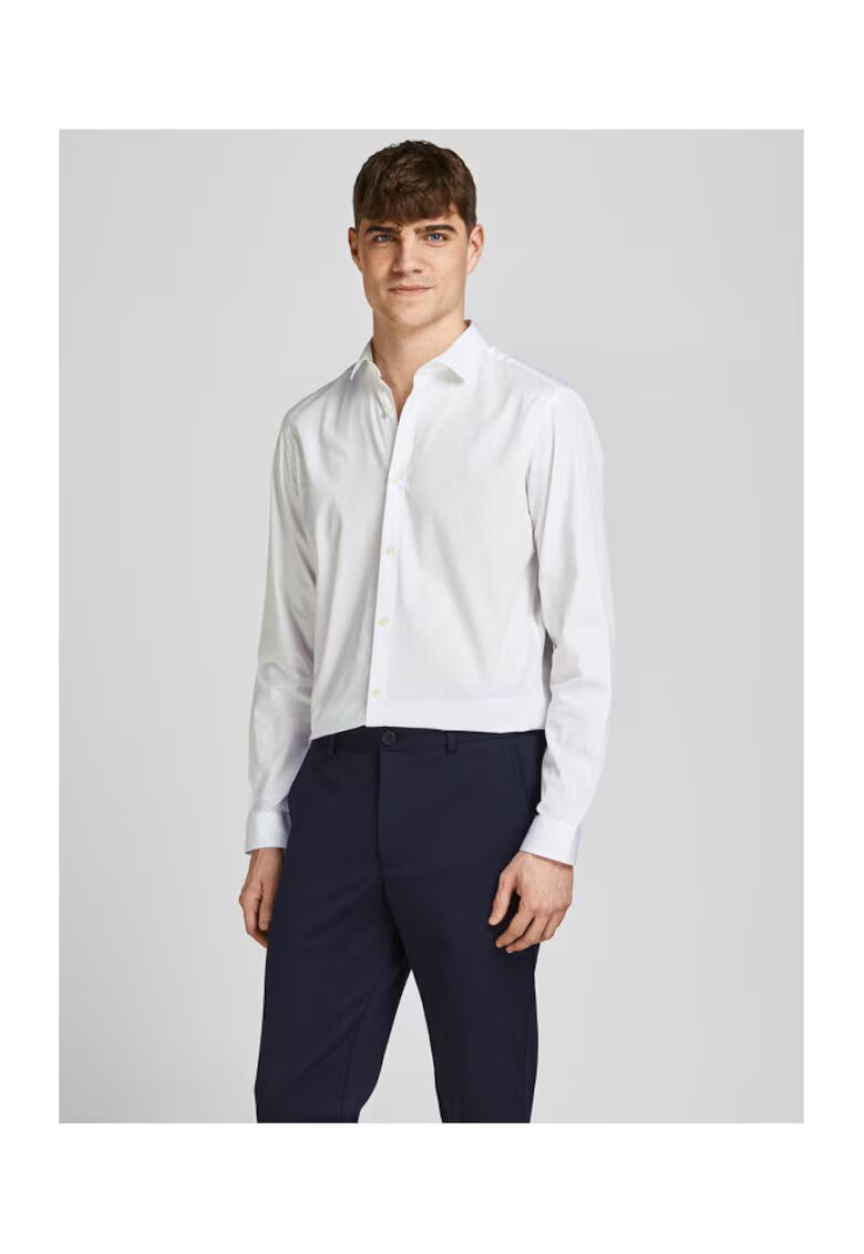 Jack  Jones Camasa barbati - Jack and Jones - 302303250 - Bumbac - 3XL INTL - Alb