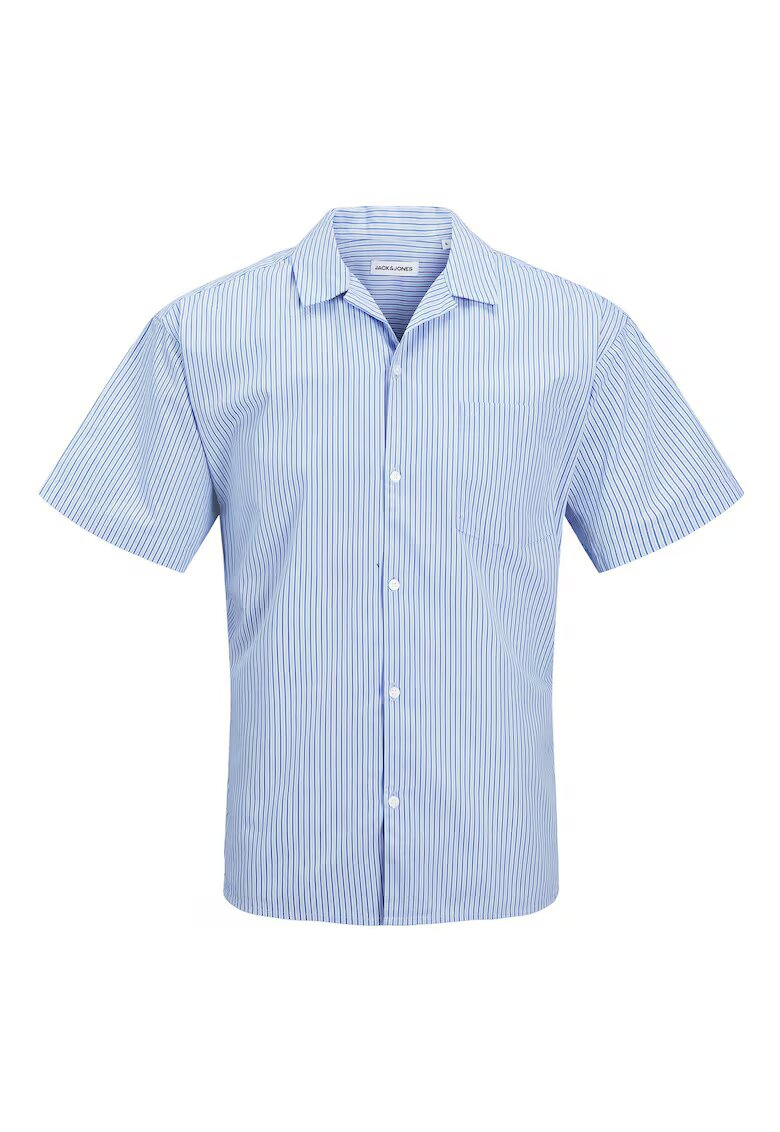 Jack  Jones Camasa barbati Jack Jones - 12269801 - Bumbac organic/Bumbac - Albastru deschis - Albastru deschis