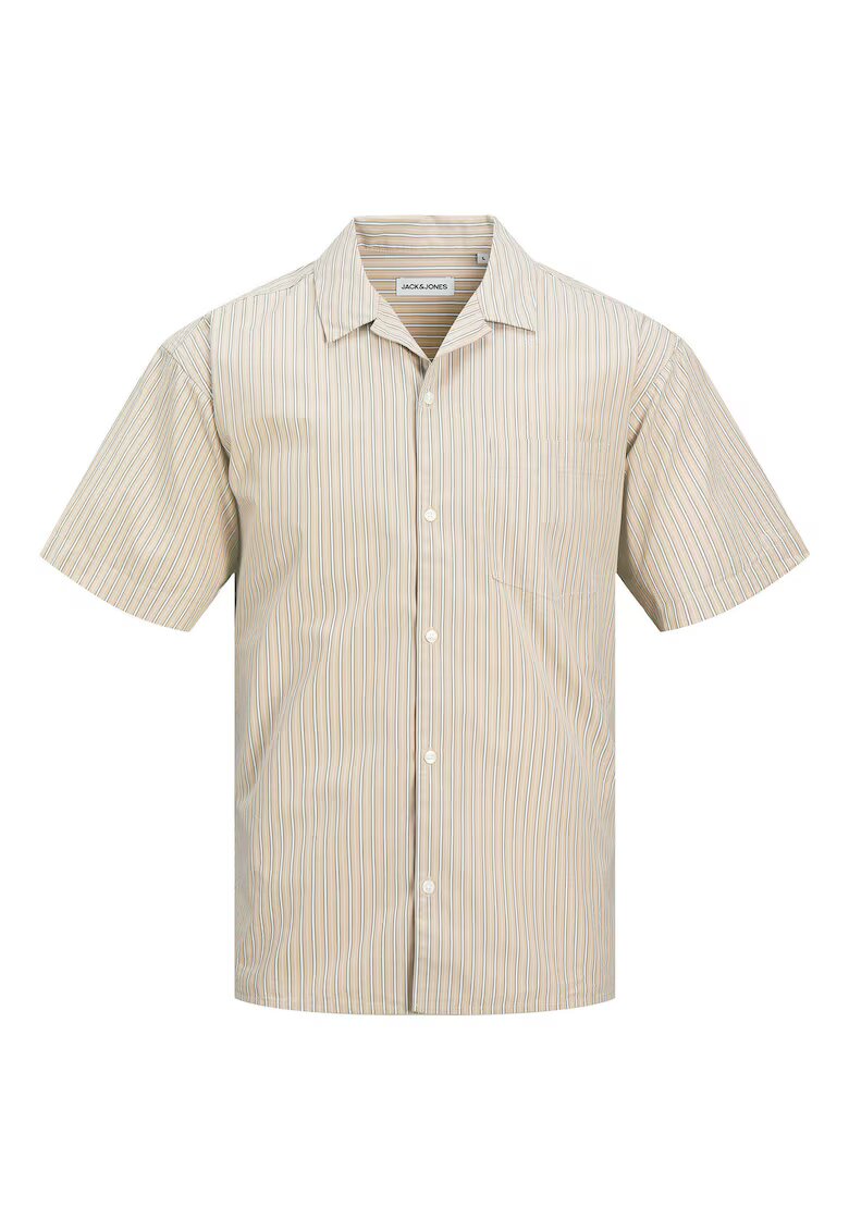 Jack  Jones Camasa barbati Jack Jones - 12269801 - Bumbac organic/Bumbac - Bej - Bej
