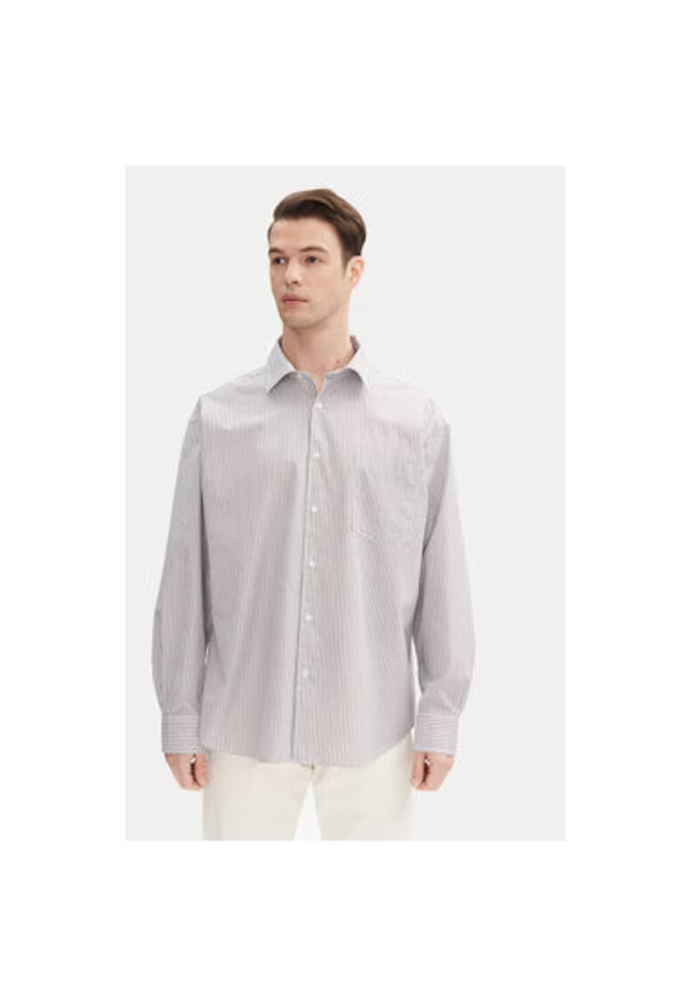 Jack  Jones Camasa barbati Jack Jones - 12271085 - Bumbac - Gri - Gri