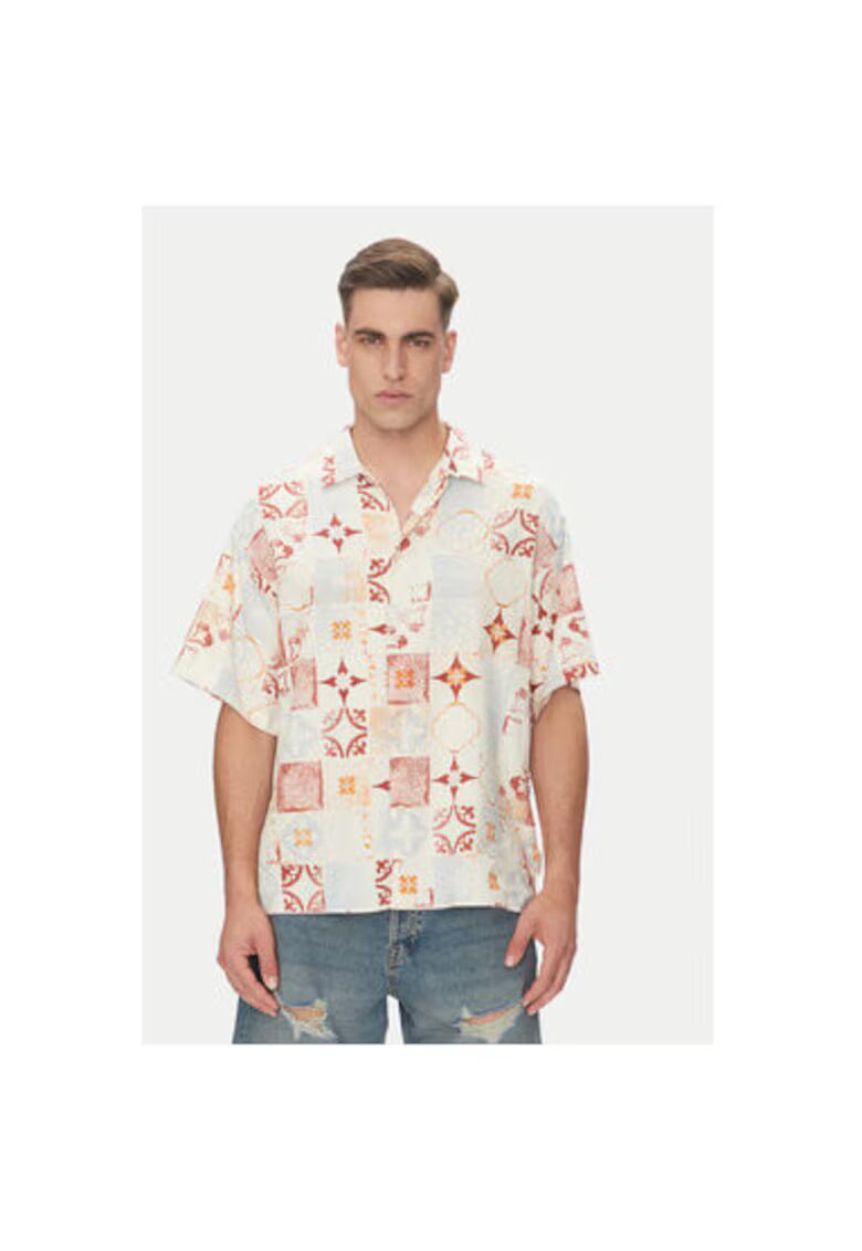 Jack  Jones Camasa barbati Jack Jones - 12277225 - Bumbac/In - Multicolor - Multicolor