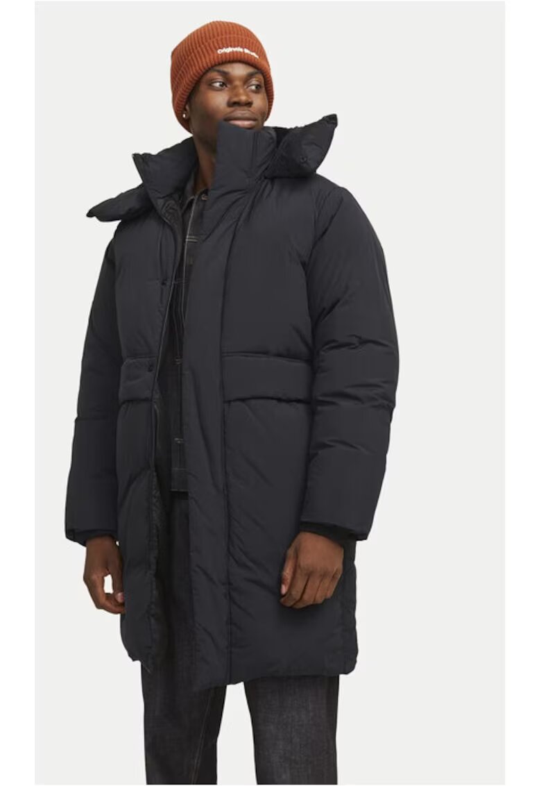 Jack  Jones Geaca barbati - Bolton 12259486 - Negru - Poliamida