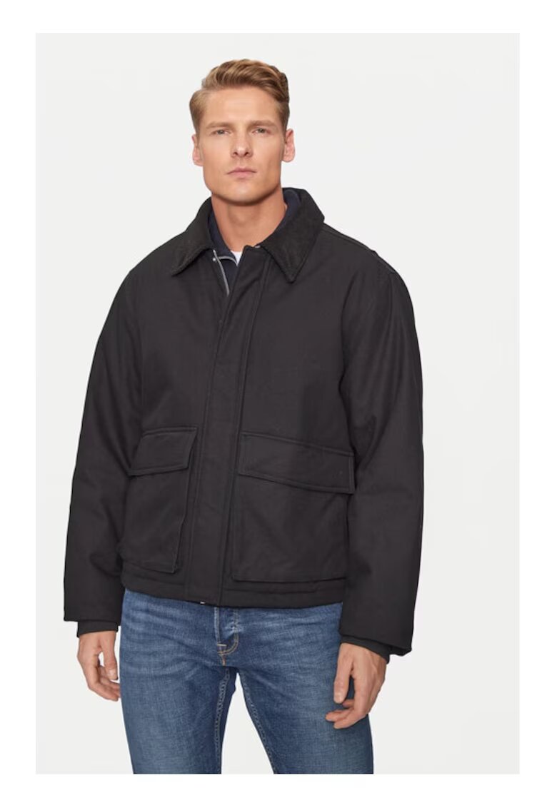 Jack  Jones Geaca barbati - Brooklyn 12261818 - Negru - Bumbac