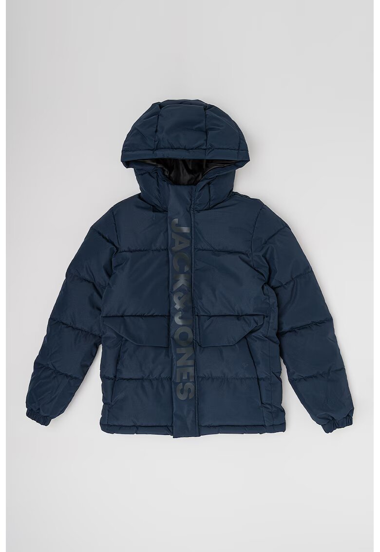 Jack  Jones Geaca cu vatelina si gluga Speed - Bleumarin