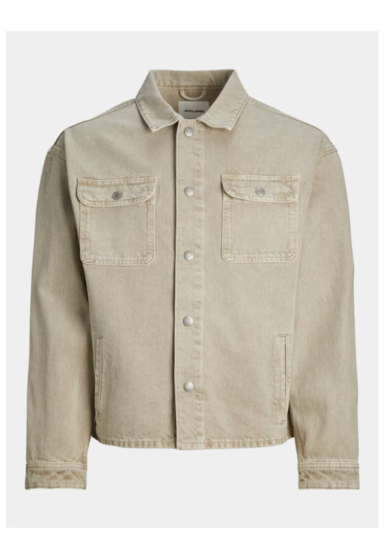 Jack  Jones Geaca de blugi barbati - 303275471 - Bumbac - Bej